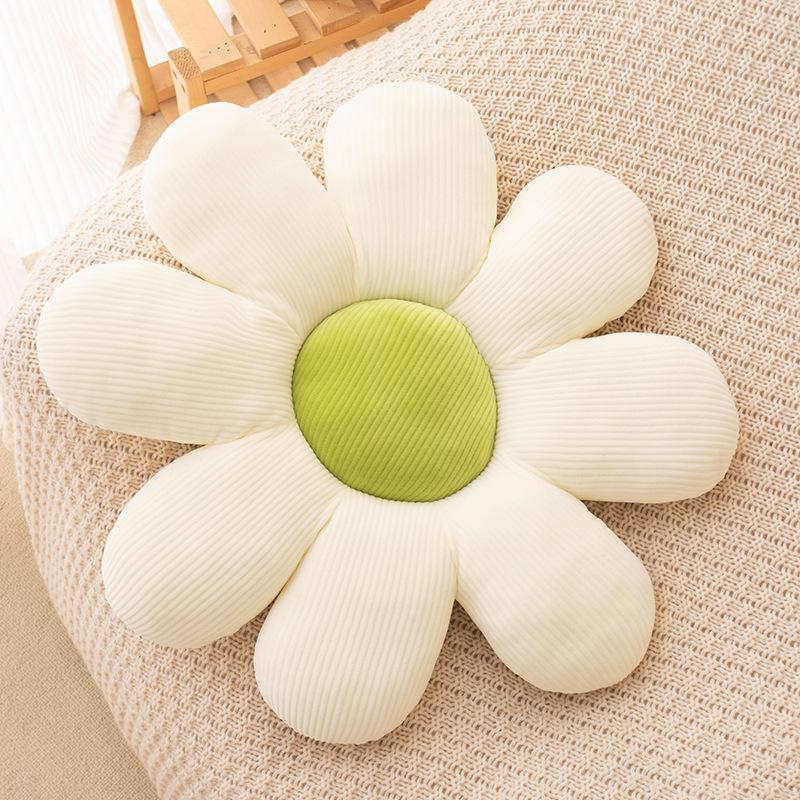 Petal Daisy Cushion: Sunflower Pillow for Office Chairs, Floors & Futons