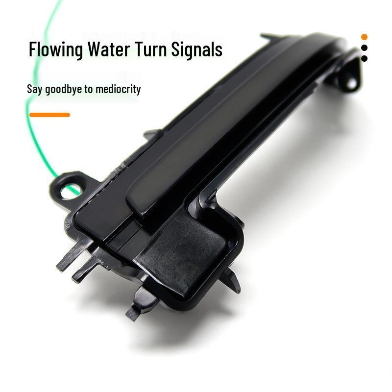 Applicable BMW Series Mirrors: 1, 2, 3, 4, F30, 5, X1 - Blue LED Turn Signal Flowing Light Accessories