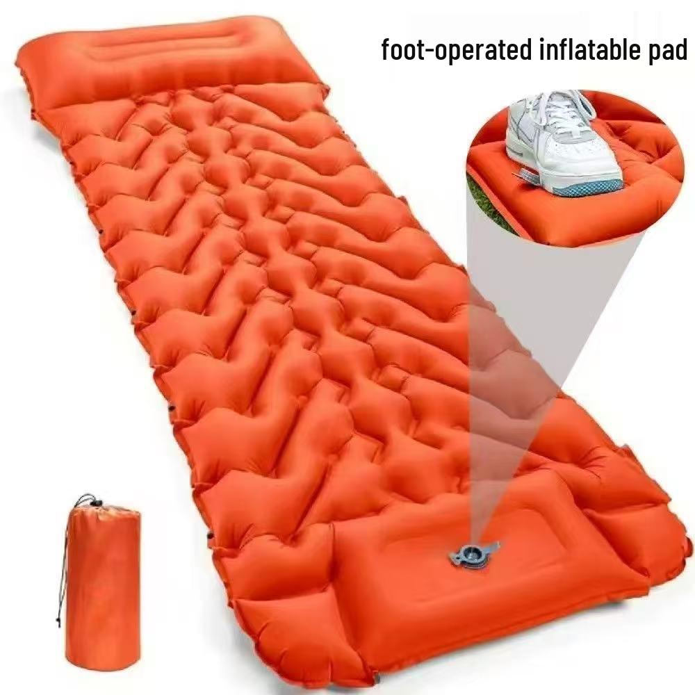 Single Person Outdoor Waterproof Inflatable Camping Mat