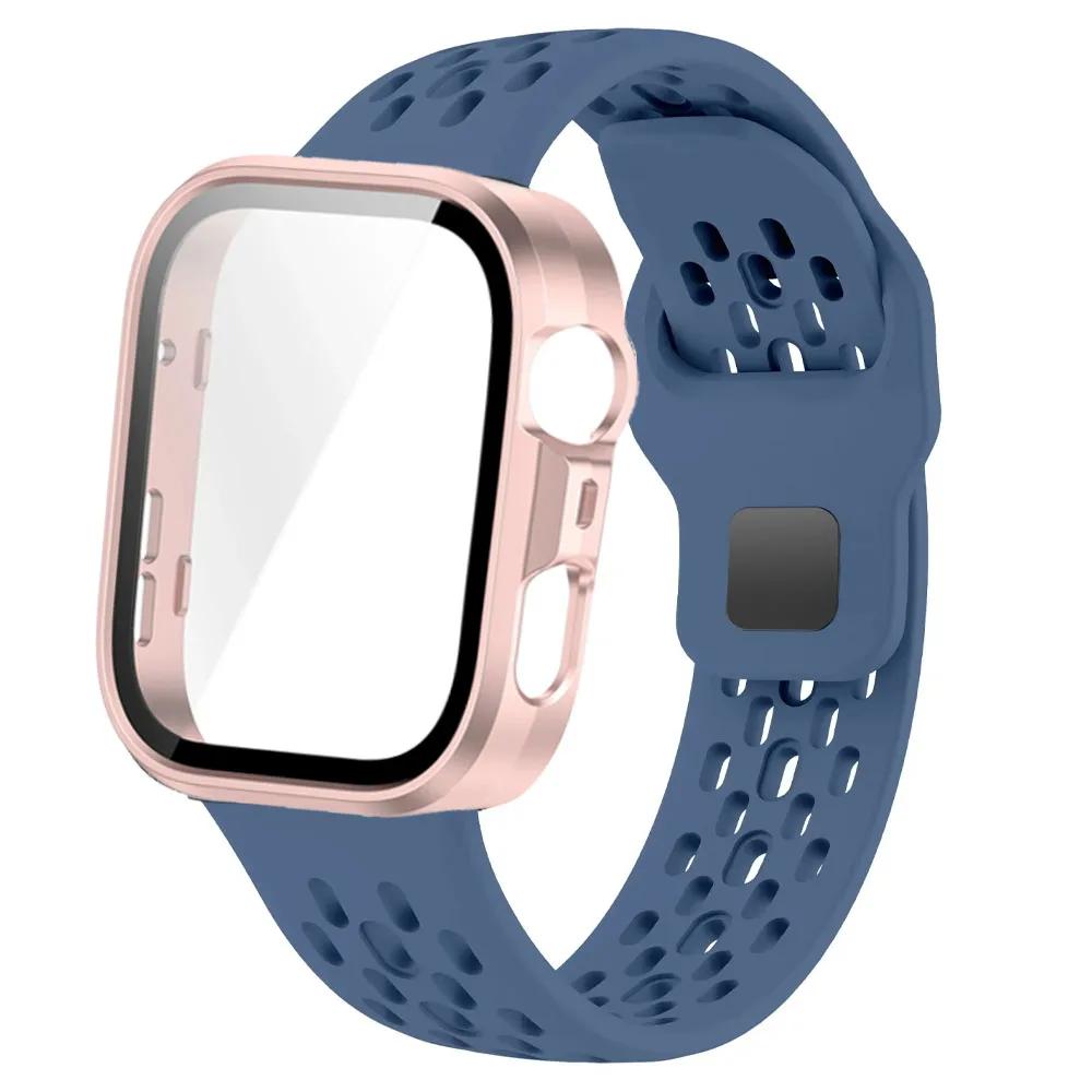 PC-Gehäuse+Silikonband Für Huawei Watch Fit 3 4 4 Pro Displayschutzhülle Armband Für Huawei Watch Fit 4 Pro Vollständige Abdeckung Schale