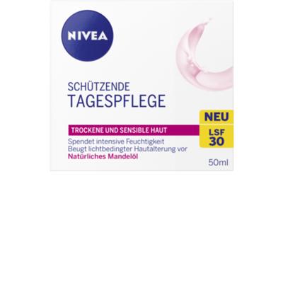 Deutsche Nivea Gesichtscreme LSF30, 50 ml (trockene, empfindliche Haut)