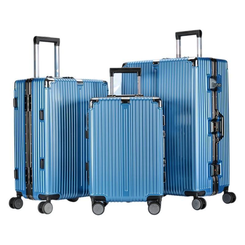 Premium 20-Inch Carry-On Suitcase with Universal Wheels and 24-Inch Aluminum Frame, Ideal for Female Students