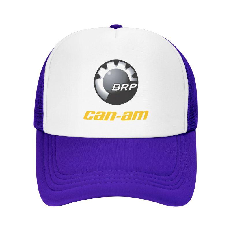 

Custom BRP Can Am Logo Print Mesh Baseball Cap Summer Breathable Mesh Sun Hats Caps Unisex Outdoor Adjustable Casual Headwear Adjustable