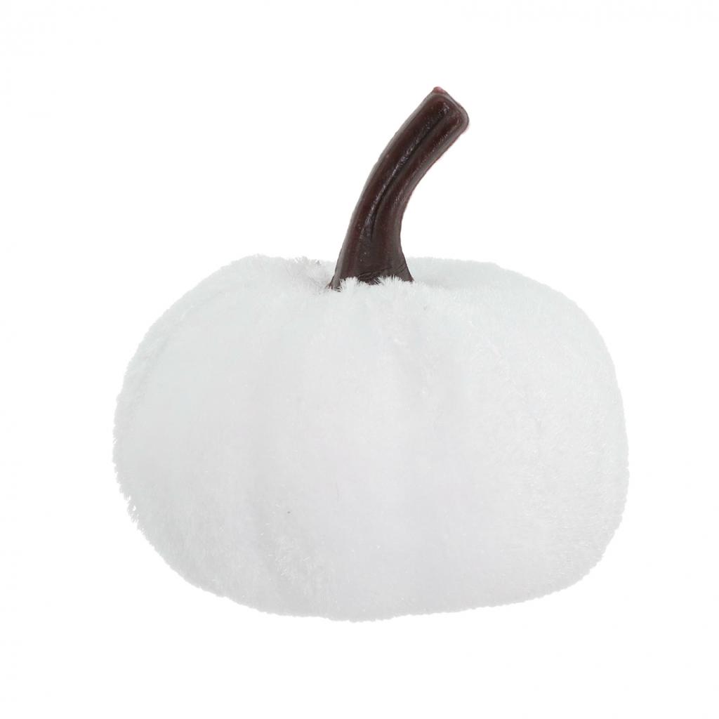 Färgglad Tygpumpa Halloweenpumpa Dekor Simuleringspumpa Dekoration