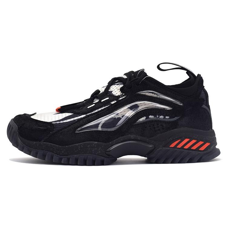 

Li Ning Casual Shoes Men s Low top Black/White AGLP119-2 43.5