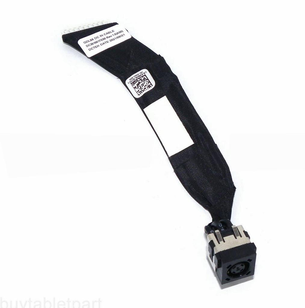MOQIAN DC Power Jack Charging Port Cable Replacement for Dell G15 5511 5510 5515 5520 Series 0KXV2J 0KXV2J 0396D9 HDQ75 DC301018H00 DC301017E00