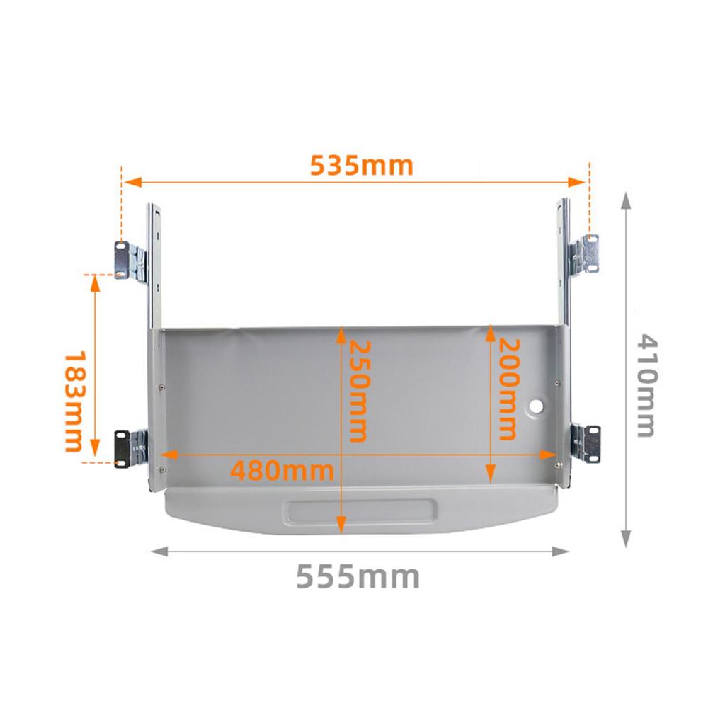 Desk Drawer Keyboard Tray Keyboard Drawer Under Desk Sliding Keyboard Shelf Supplies Portable Pull Out Keyboard Tray for Home