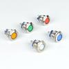 LED Indicator 16mm Metal Waterproof Indicator Lead Terminal With Bolt Foot Ring Connector 12V 220V Red  Orange Green Blue White