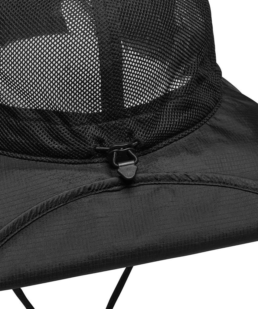 HELEMENT Cool Uv Mesh Safari Cap (Black)