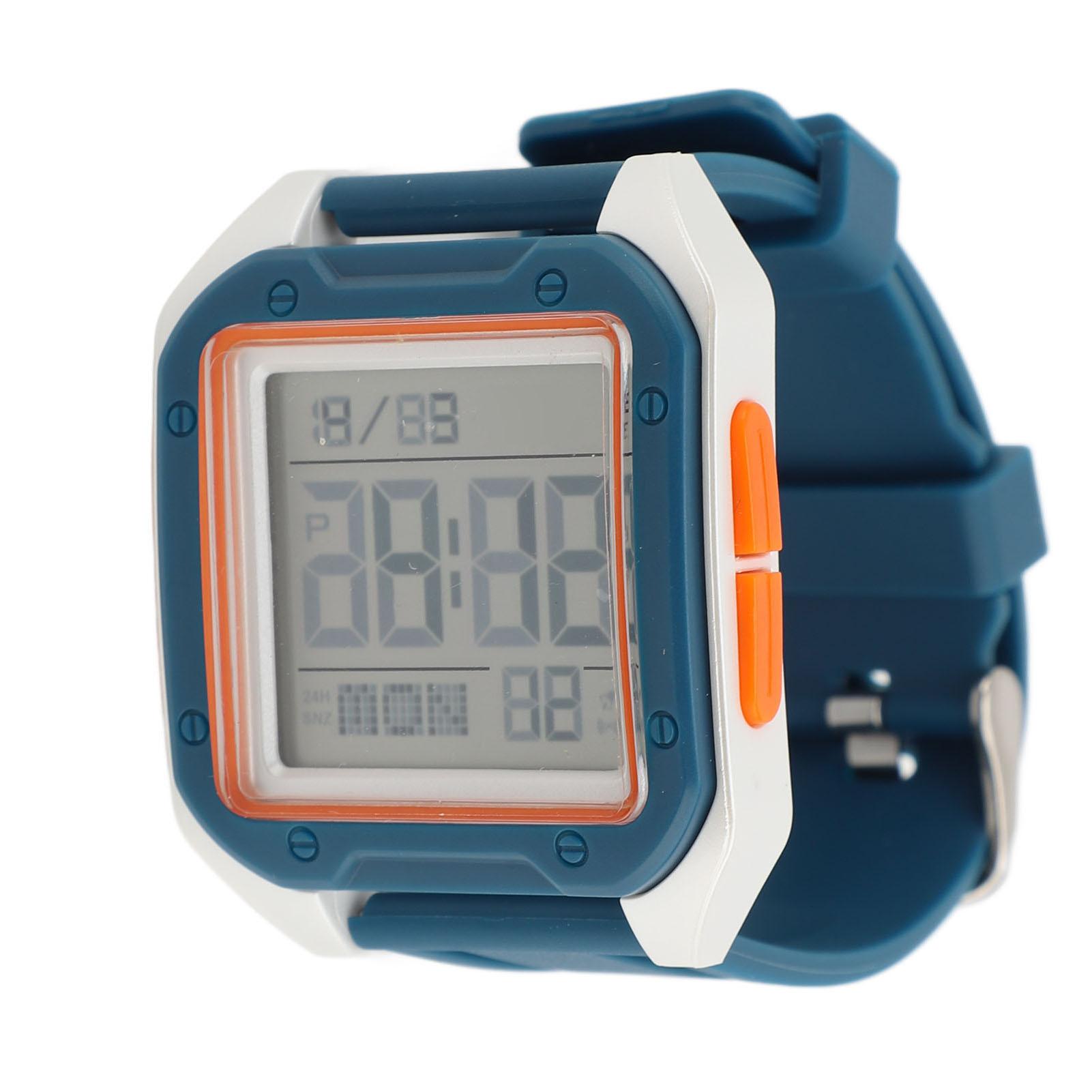 

Digital Sports Watch for Men Women EL Backlight Stopwatch Count Down Week Alarm TPU Strap Dual Time Water Proof Watch