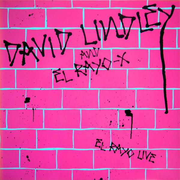 

CD DAVID LINDLEY & EL RAYO-X - El Rayo Live WPCP3444 Elektra 1990 Japan Rock Used