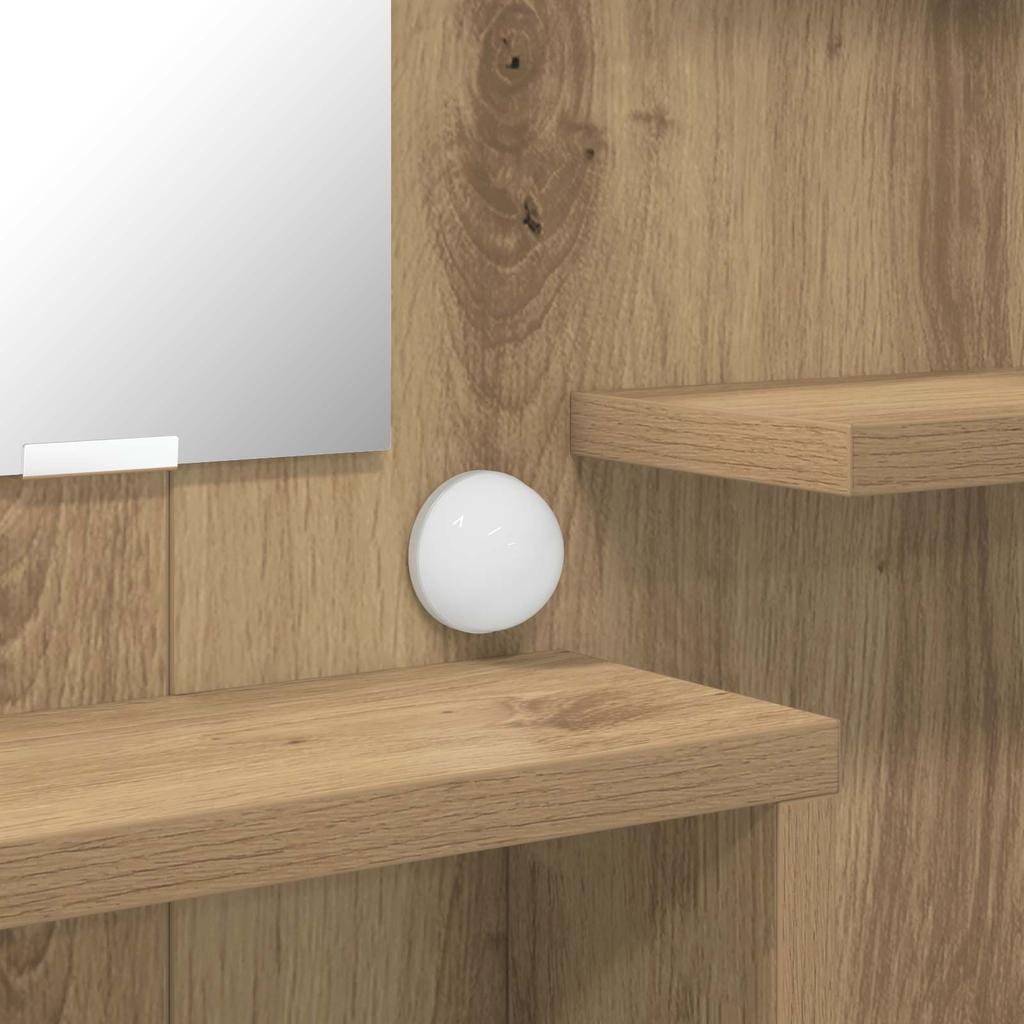 Bedroom Vanity Tables Artisan Oak 80 x 39.6 x 135 cm