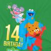 Sesame Street Unisex Adult 14th Birthday T-Shirt