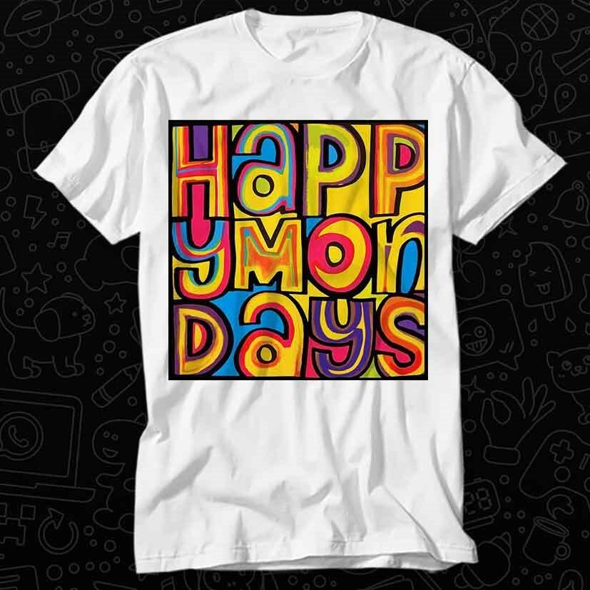 

Happy Mondays Indie Dance TV Show Madchester 90s Bez Ryder T Shirt 424 4XL