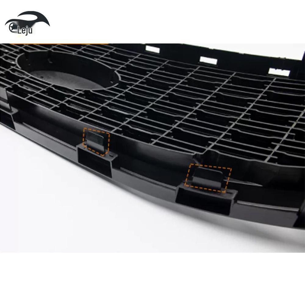 2019 Ford Everest Grille Bright Black Front Net Cover Decorative Mod