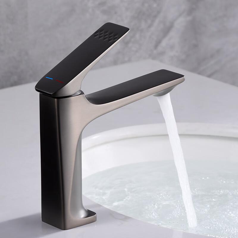 OEING Gunmetal Grey Basin Faucet