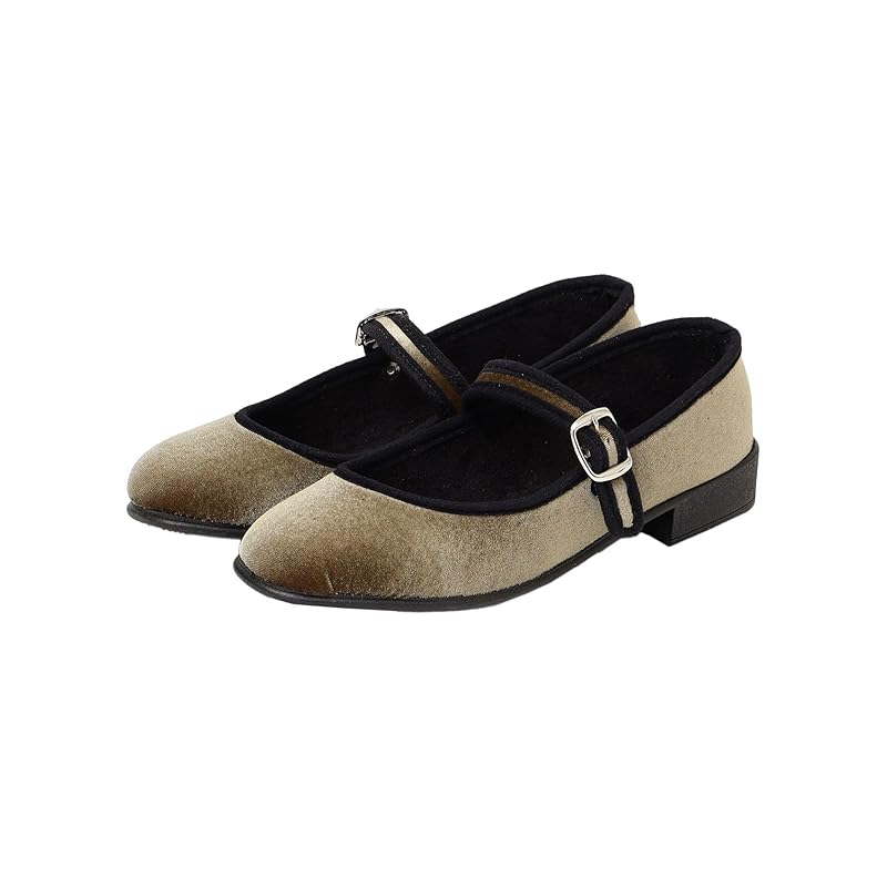 

[Ships Any] JAVERFLEX: STRAP SHOES 725030007 Beige2 38(25cm)