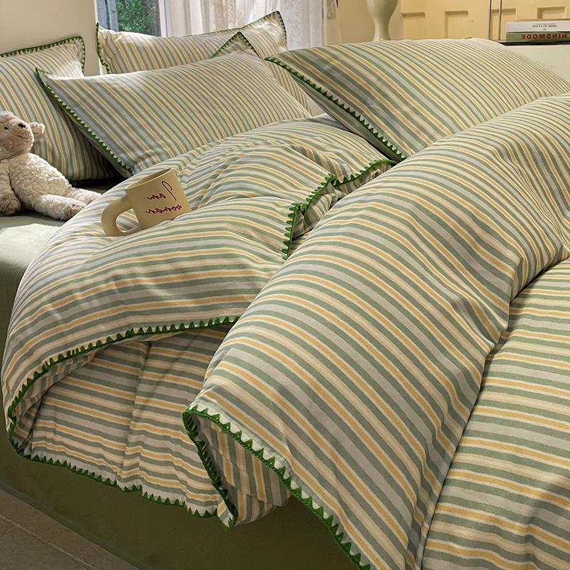 2025 Cotton Flannel Duvet Cover – Thick, Pure Cotton, 150x200x230, Winter Single Bed Sheet Single Duvet Cover for 150x200cm Duvet