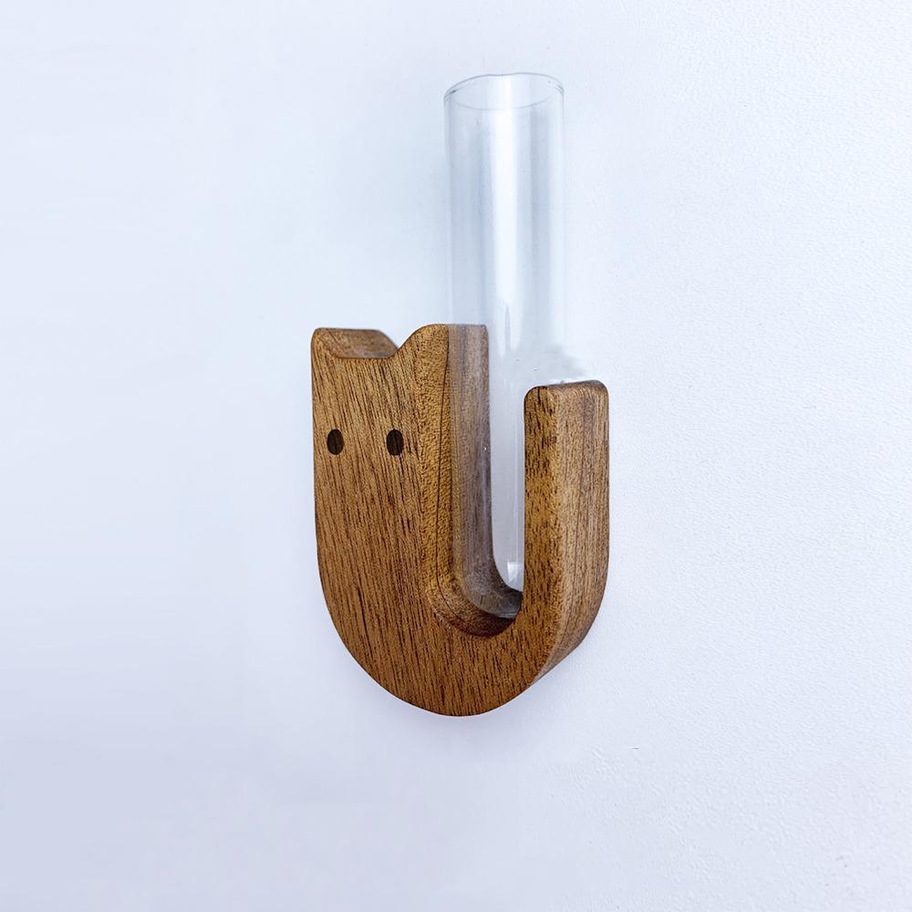 

Cartoon Hydroponic Plants Vase Magnetic Fridge Magnet Vase Pet Hair Storage Box Hair Preservation Style 11