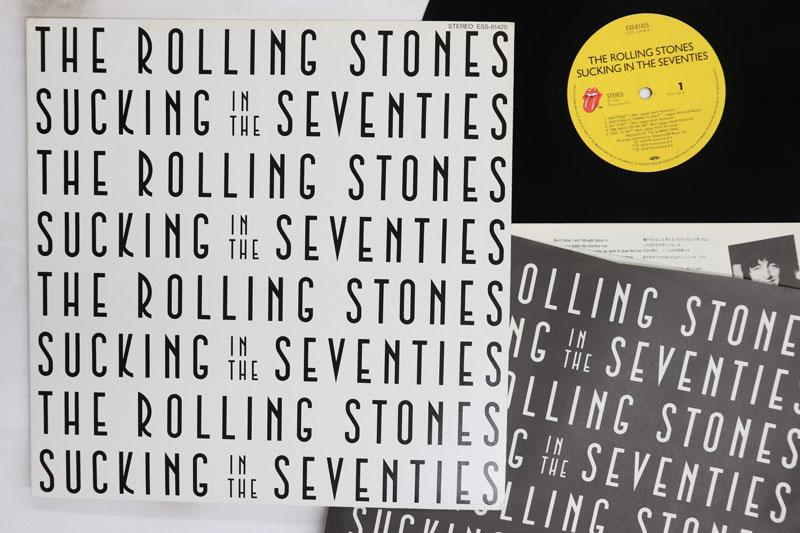 Виниловая пластинка ROLLING STONES Sucking In The Seventies ESS81425 ROLLING STONES 1981 Япония Рок Б/у