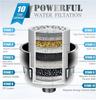 15 Stage Shower Head Filter Universal Shower Head Filter High Output Shower Water Filter