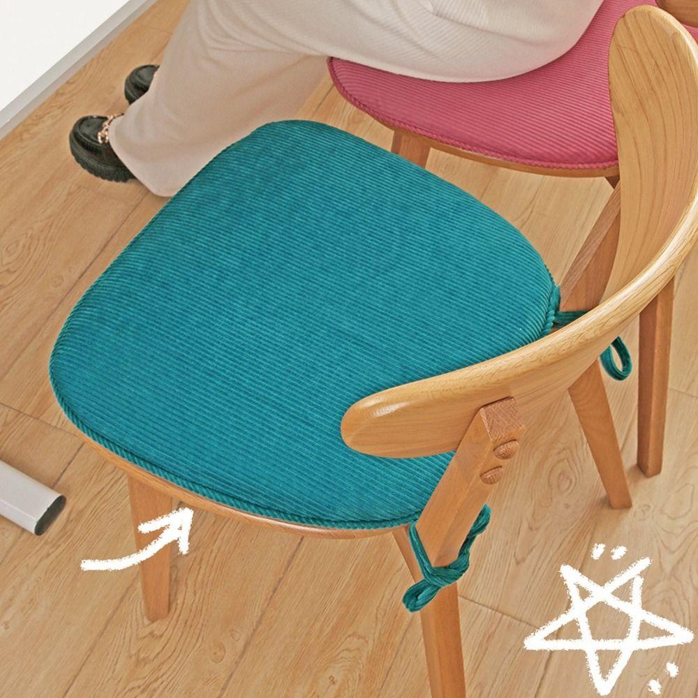 Solid Wood Chair Pads Thickened Sponge Cushion Fashion Chair Cushion  Office