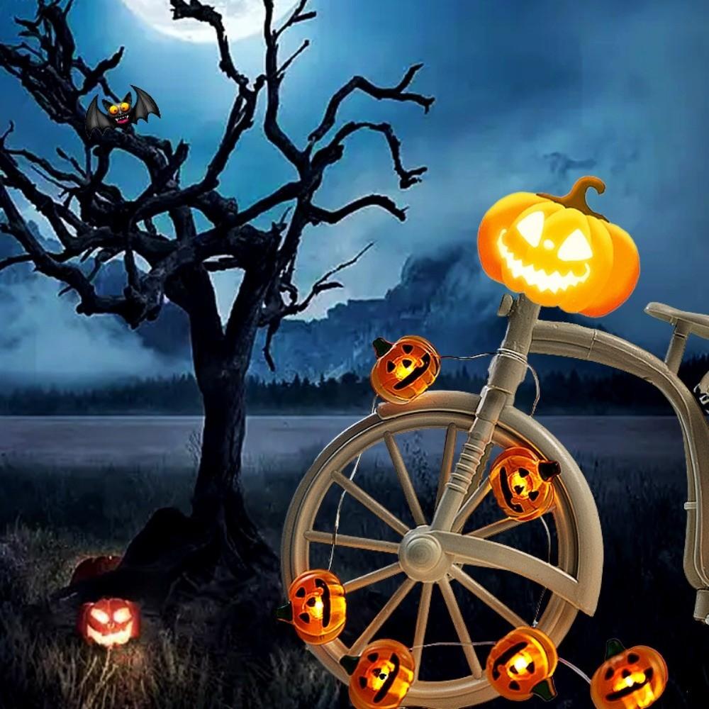20/50 Lights Pumpkin Lights USB Charging Bat Decor House Decor Halloween String Lights Kid Favors