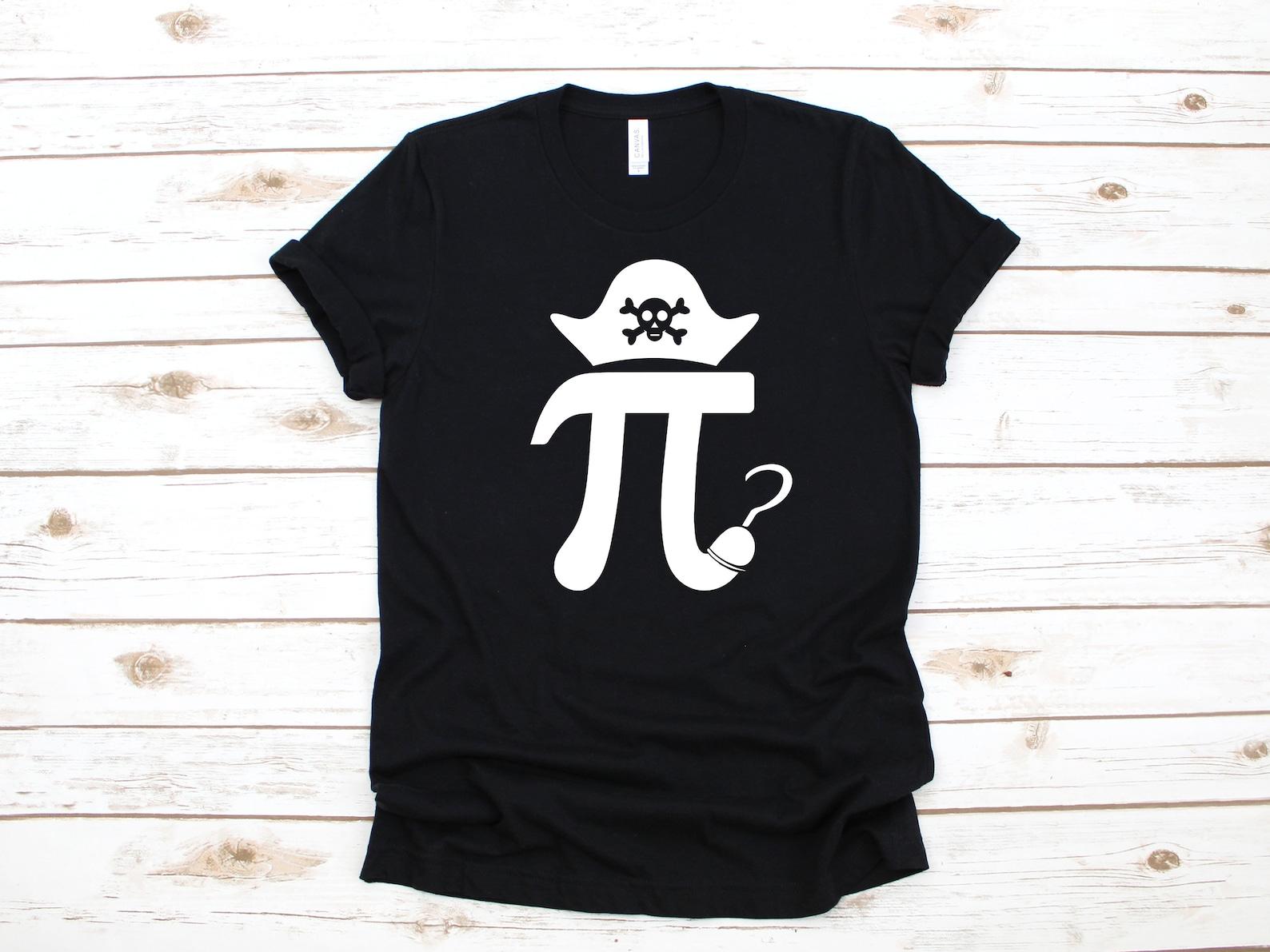 Pirate Pi Day Shirt | Funny Math Teacher Pun Gifts | T-Shirt | T-shirt | T-shirt |T-shirt | Apparel Gift XL