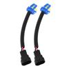 2Pcs 9006 Ceramic Connector Plug Socket Extension Wiring Harness Sockets Adapter