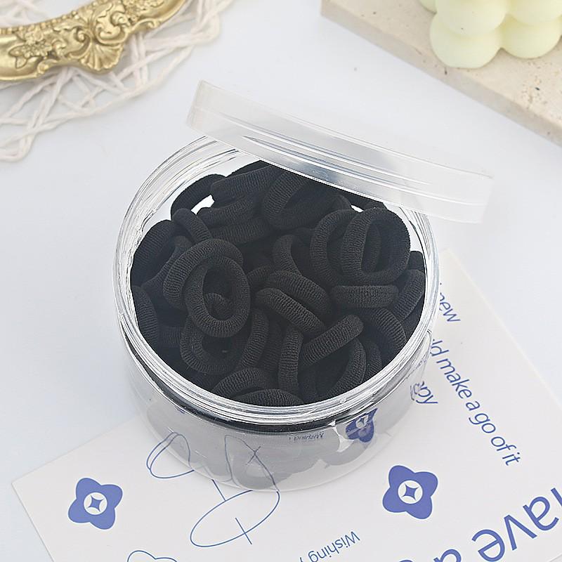 Cute Candy Color Hair Ties for Girls - Non-Damaging Rubber Bands & Towel Rings