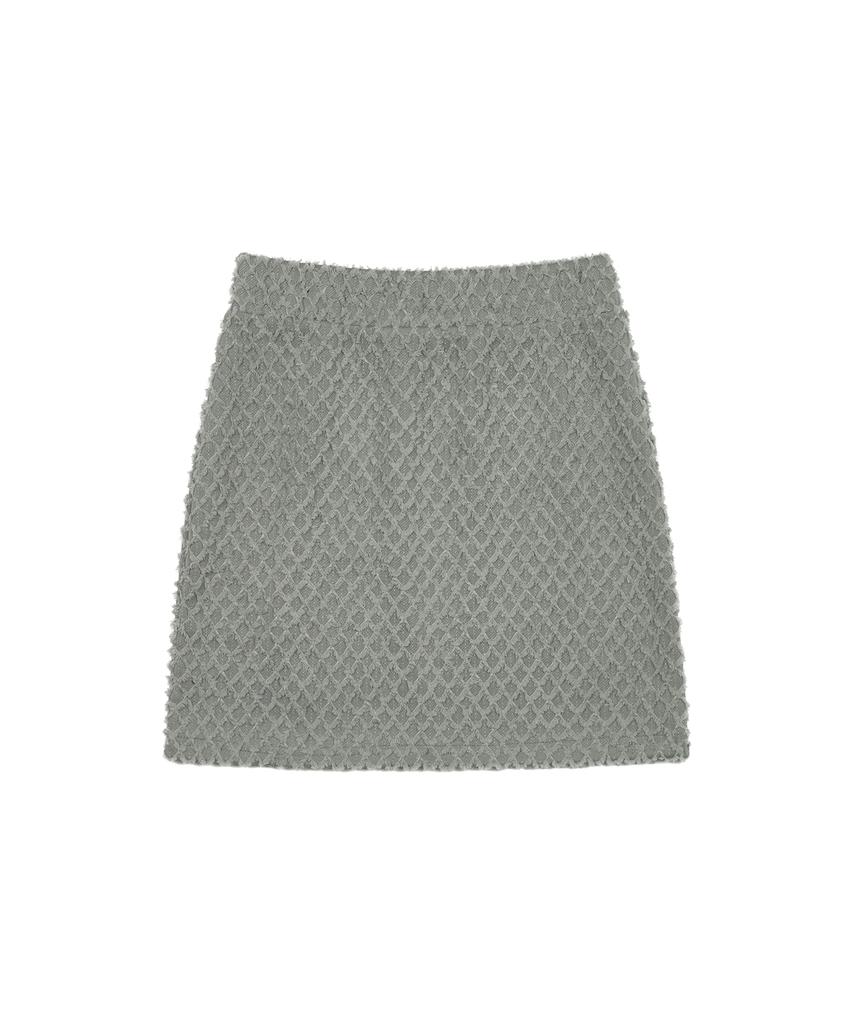 Love Is True Py Diamond Skirt(Gray)