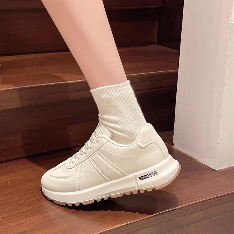 2025 Nové dámské tenisové boty Dámské módní platformové tenisky Dámské prodyšné šněrovací ležérní sportovní boty Dámské běžecké boty