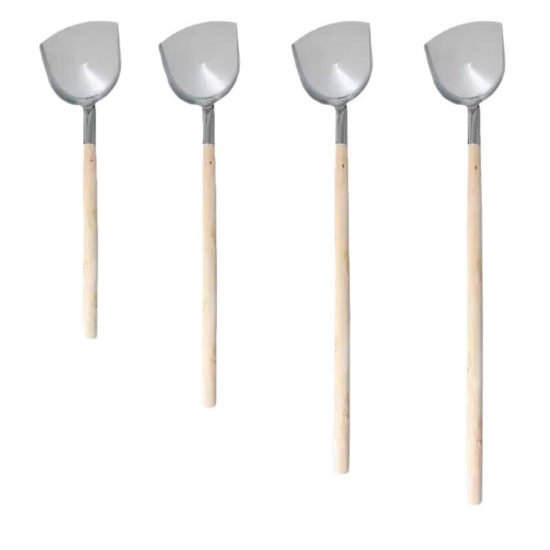 

OIMG Long Handle Ceramic Soup Spoon with 3 Stirrers