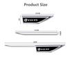 3D Metal Car Leaf Board Side Sticker Auto Door Label Body Decorative Blade Decals For Volvo Rdesign XC60 XC40 V60 V40 EX30 XC90