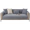 Simple Dark Pattern Chenille Sofa Cushion for All Seasons Solid Color Sofa Towel Non-slip Sofa Cover