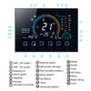 Smart WiFi Thermostat Temperature Controller for Gas Boiler Electric Underfloor Heating Humidity Display Works with Google Home