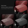 2025 Hot PU Leather Car Armrest Mat Center Console Heighten Pad For Volkswagen Tiguan GTI Polo Beetle Golf R-Line Passat R T-ROC