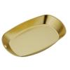 Fall-resistant Snack Plate 304 Stainless Steel Salad Tray Food Serving Dishes  Restaurant