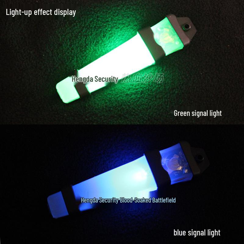Silicone Tactical Helmet IFF Night Light for Outdoor Survival