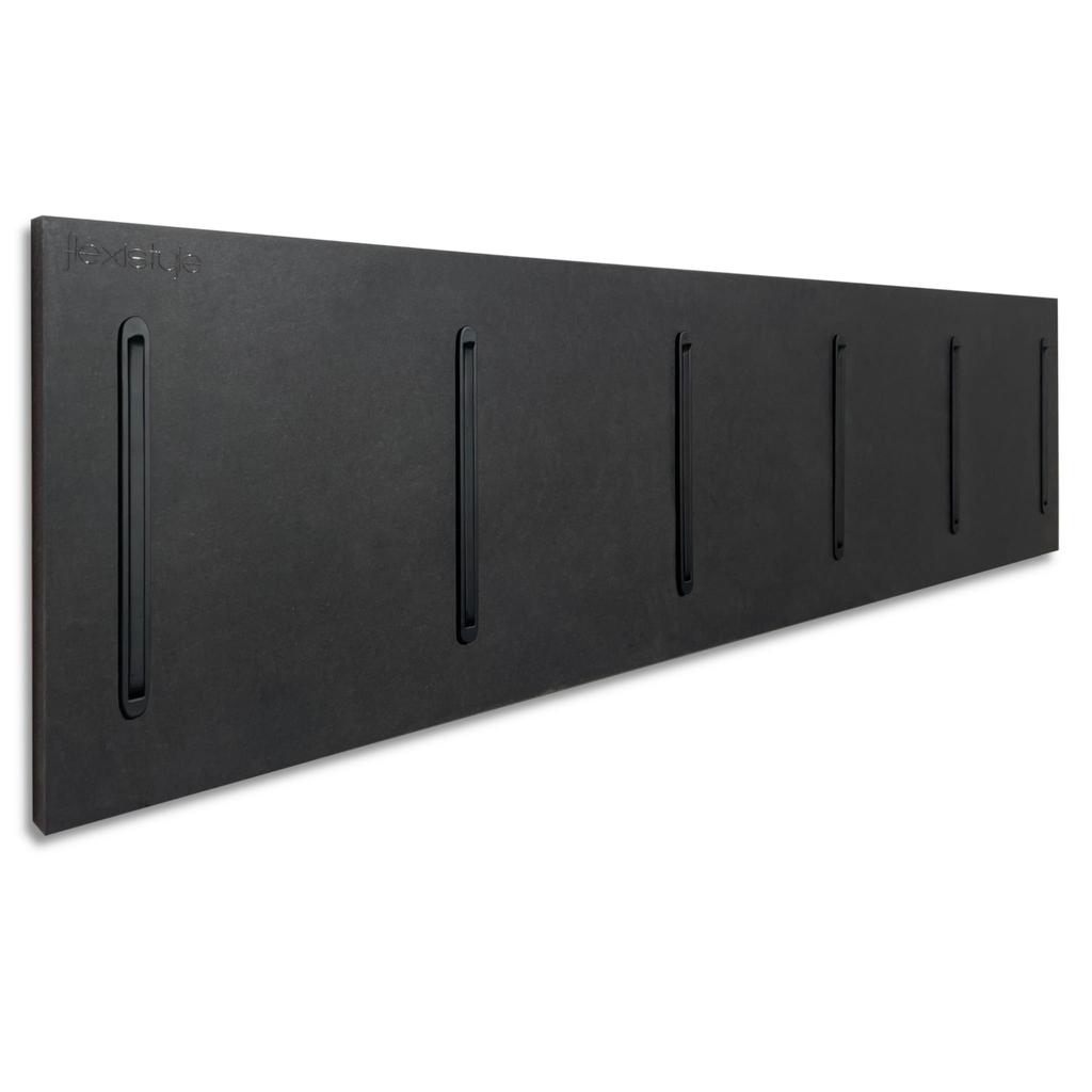 Black Clothes Hanger 25x100cm for jackets