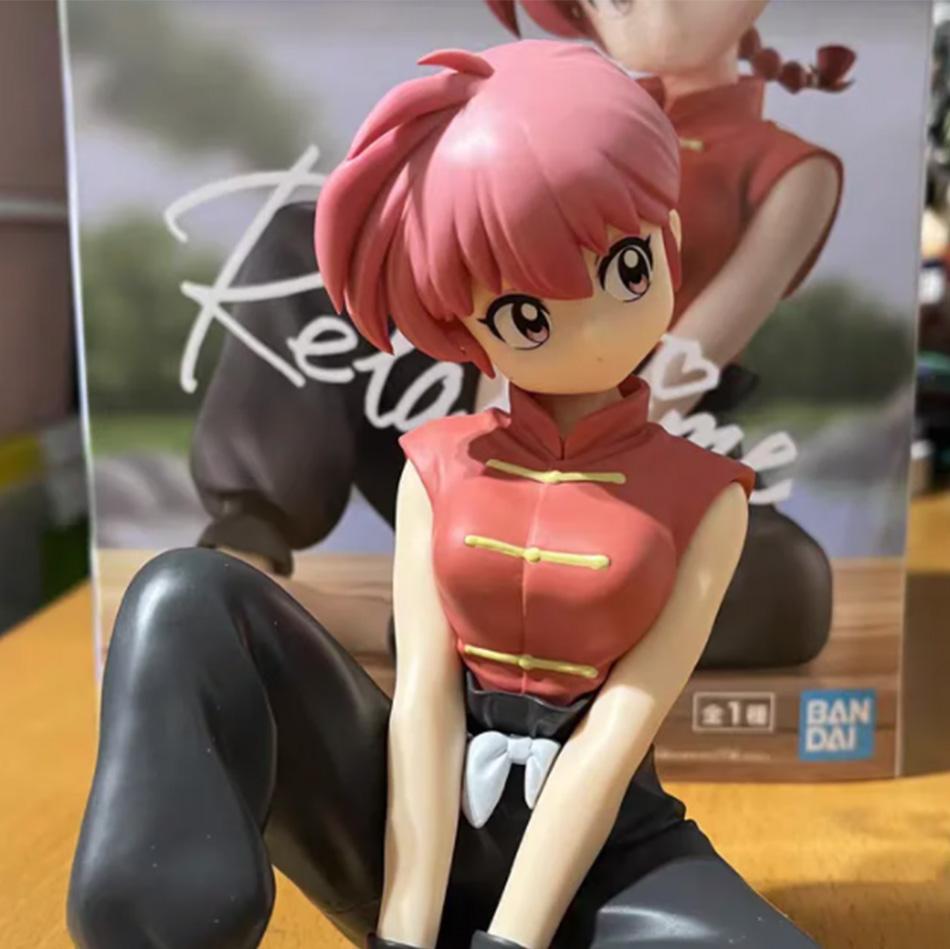 Original BANDAINAMCO BANPRE Ranma 1/2 Relax Time Shampoo Tendou Akane Figure Model in Stock Collectible Toy Figurine for Fans
