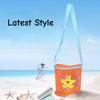 Cute Cartoon Beach Mesh Bag Children's Beach Toys Miscellaneous Items Shell Storage Bag, Beach Mesh Bag Children's Fashion Bag Accessories