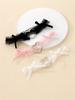 Hot! 1 Piece Lace Love Elastic Bow Leg Ring Love Lolita  Leg Garter Thigh Ring Role Playing Leg Ring Wedding Sexy Garter