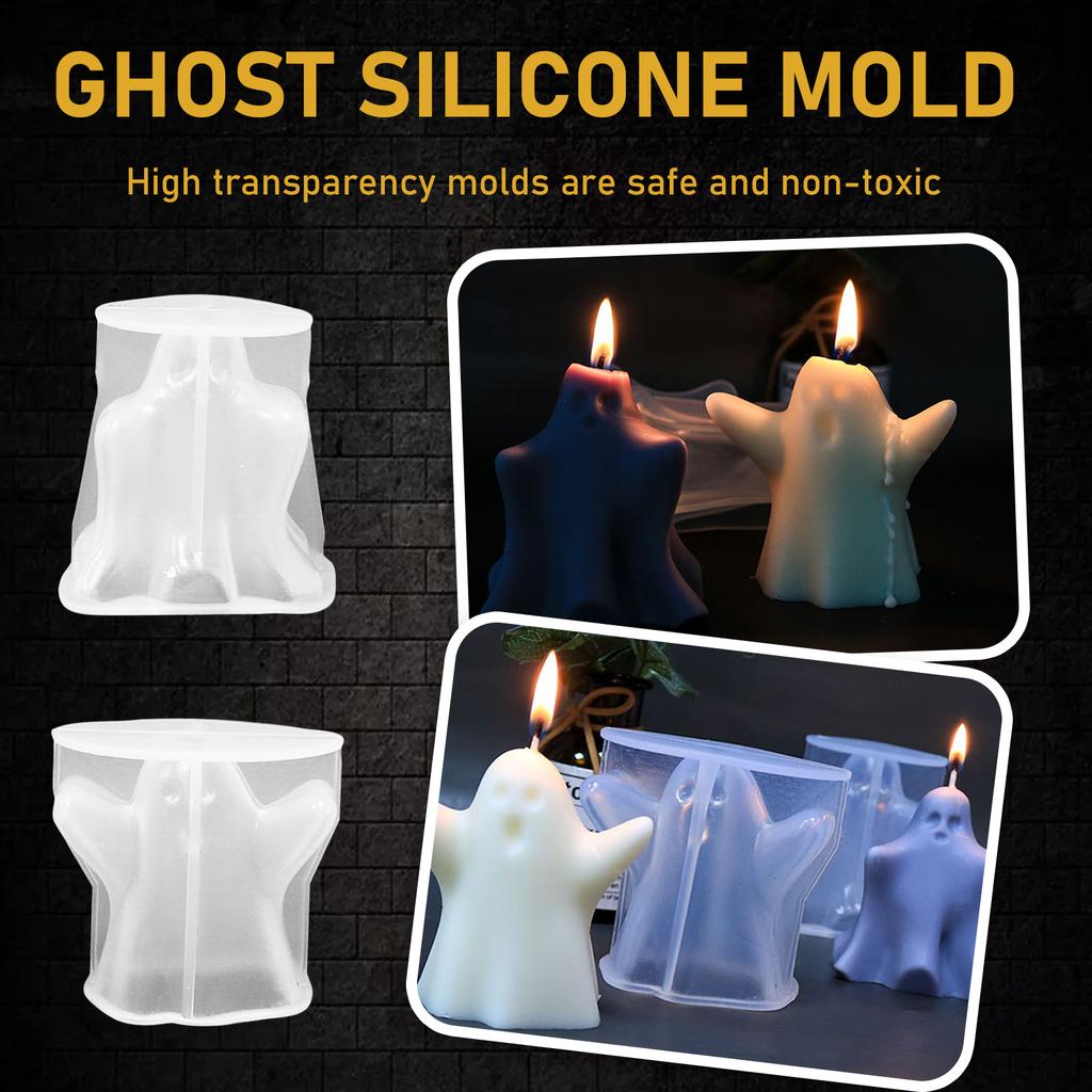 Halloween Cute Silicone Mold Aromatherapy Candle Mold
