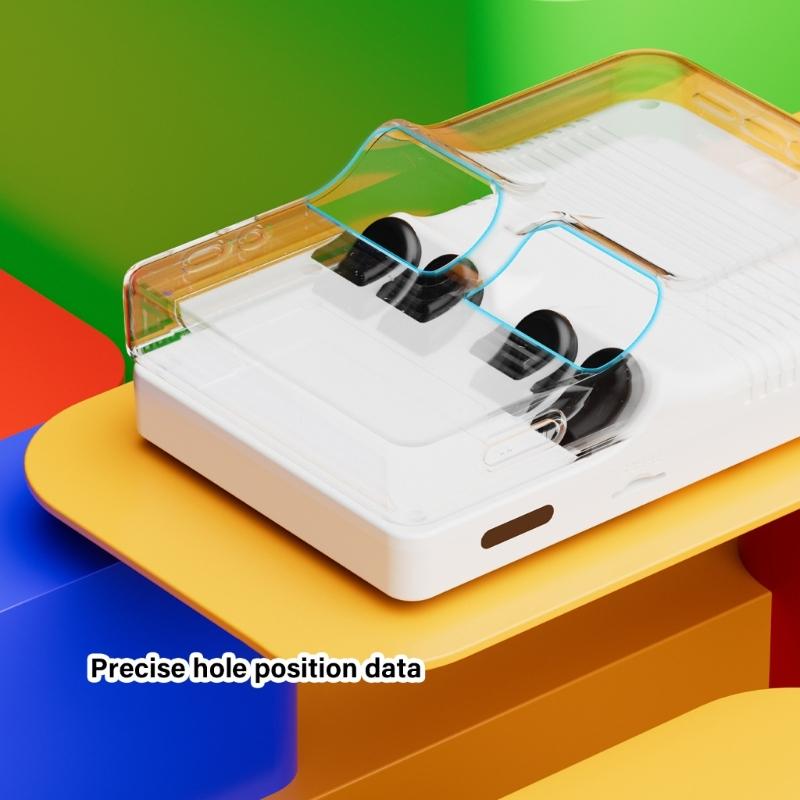 Shock Absorbing Case Shell with Precise Cutout for R36S Handheld Game Console Offer Full Body Protective & Enhances Grip