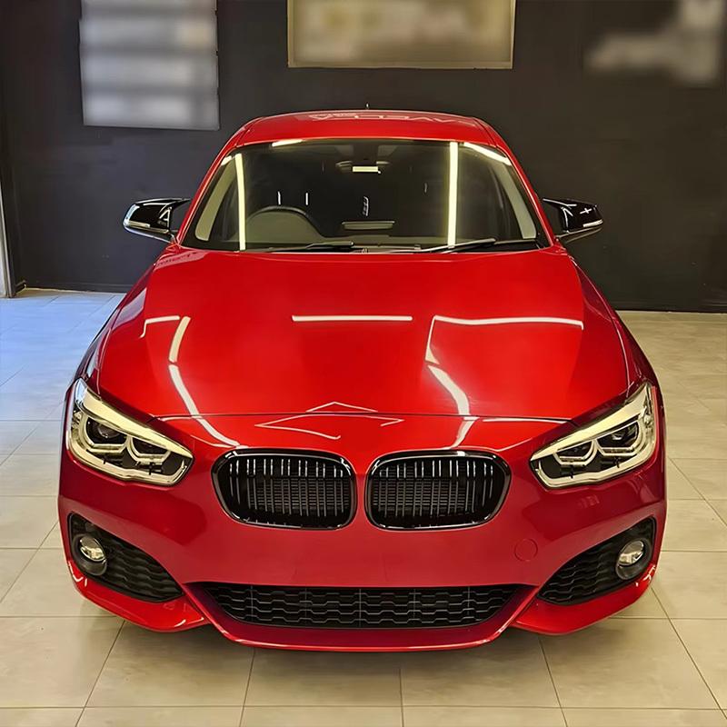 Car Front Bumper Racing Grille Front Kidney Dual Line Grilles For BMW 1 Series F20 F21 2015- Car Front Grill Replacement