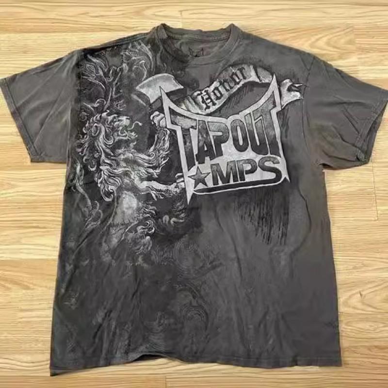 Y2K Vintage T Shirt Harajuku Hip Hop Crew Neck Short Sleeve Gothic Streetwear Unisex Tee