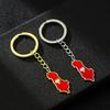 Albania Eagle Map Flag Keychain Ethnic Style Keyrings Jewelry Accessory for Bag