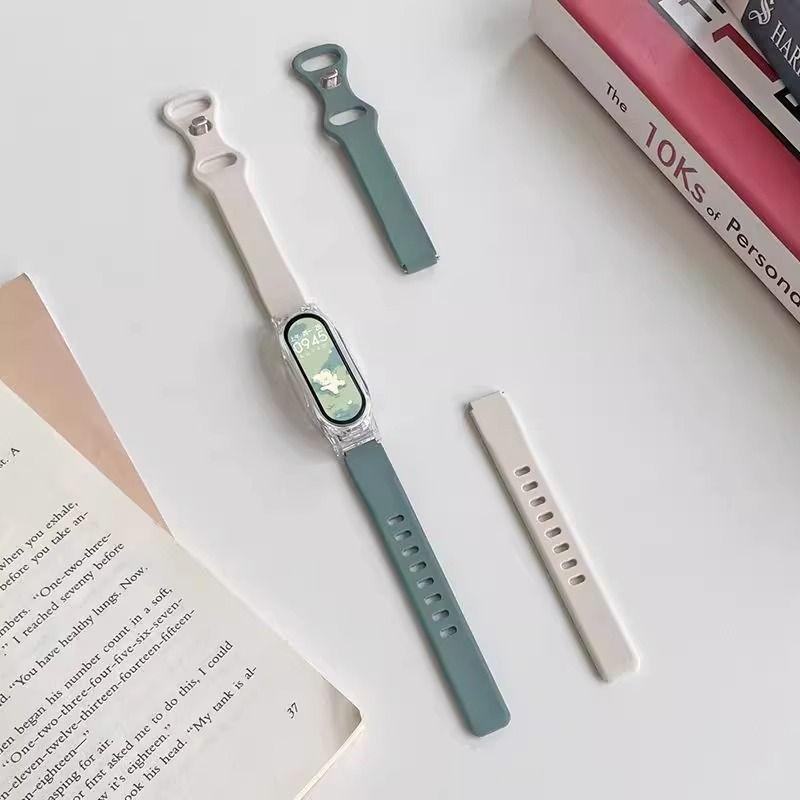 Stylish Multi-Function Sports Bracelet with Heart Rate Monitor and Custom Wallpaper – Perfect for Students