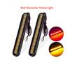 12V 24LED Motorcycle Indicator Turn Signal Light Mini Flowing Water License Plate Lights Atomosphere Decoration Lights For Honda